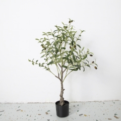 Artificial plant olive tree potted plant