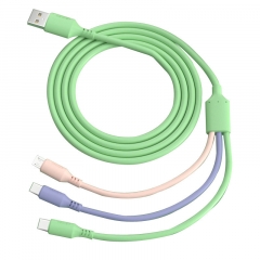 3in1 charging cable, for Apple, Android and type-c