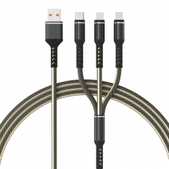Fast charging cable 3in1